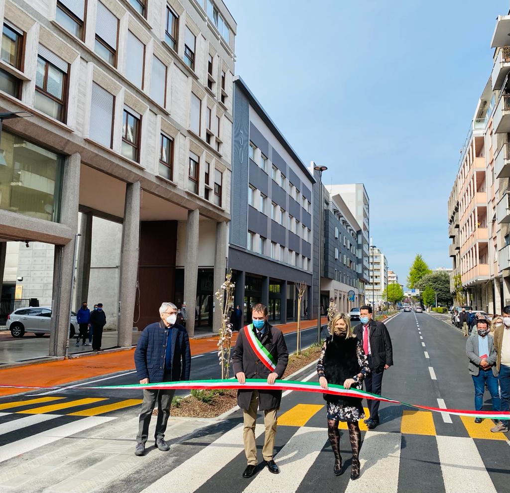 Inaugurato il nuovo viale Marconi — Comune di Pordenone Sito 